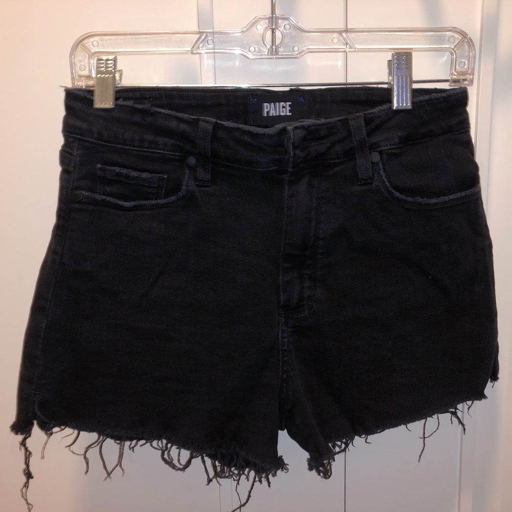 PAIGE - Vintage Black Margot Jean Shorts